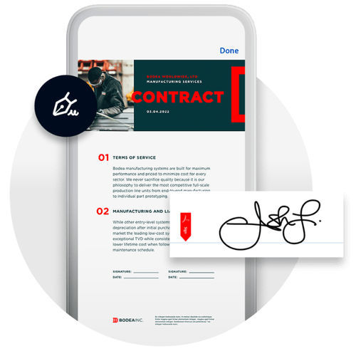 Unterlagenverwaltungs-Software - Sign - ADOBE