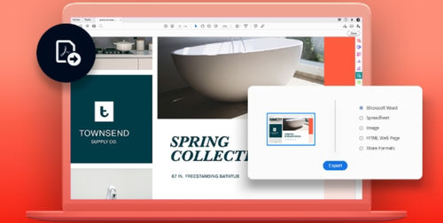 Software zum Datenexport - Acrobat Export - ADOBE - Browser