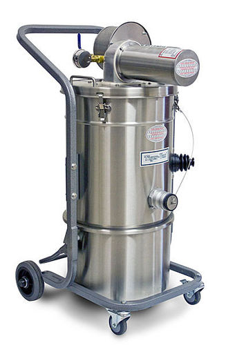 Industriesauger - SS-20(DT) RE HEPA MFS - Tiger-Vac International Inc. - Trocken / Druckluft / mobil
