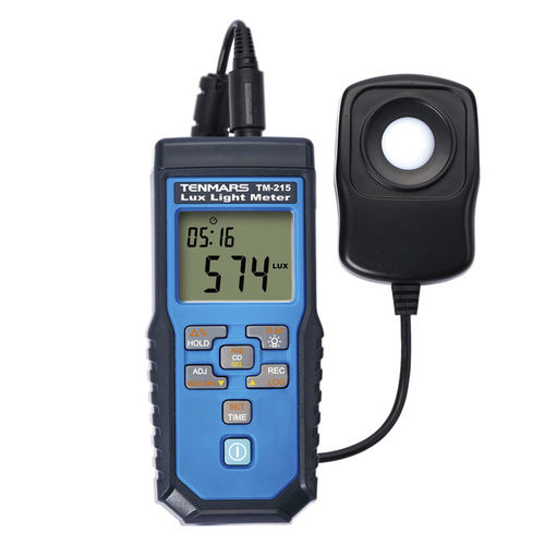 Digitales Luxmeter - TM-215 - Tenmars Electronics - tragbar / mit Messung der melanopischen Beleuchtungsstärke
