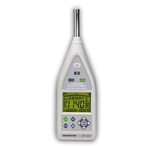 Integrierender Schallpegelmesser - ST-107    - Tenmars Electronics - Klasse 2 / digital