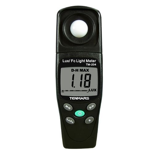 Digitales Luxmeter - 20 - 200 000 Lux | TM-204 - Tenmars Electronics