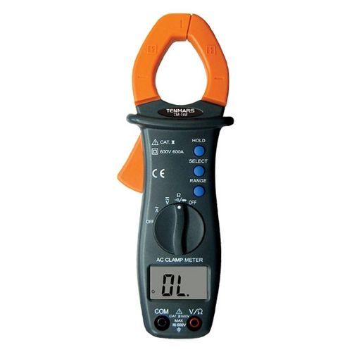 Digitale Strommesszange - 600 A | TM-16E - Tenmars Electronics - tragbar / AC / mit automatischer Bereichswahl