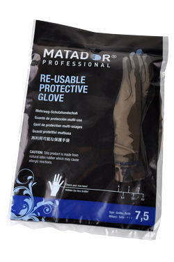Laborhandschuh - Matador Professional - Sempermed - chemikalienbeständig / ölbeständig / Gummi