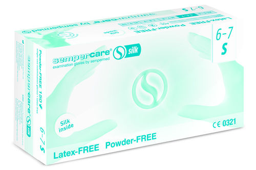 Laborhandschuh - Sempercare® silk - Sempermed - chemikalienbeständig / Nitrilkautschuk / Latex