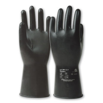 Laborhandschuh - Vitoject® 890 - Kächele Cama Latex - für die chemische Industrie / chemikalienbeständig / Gummi