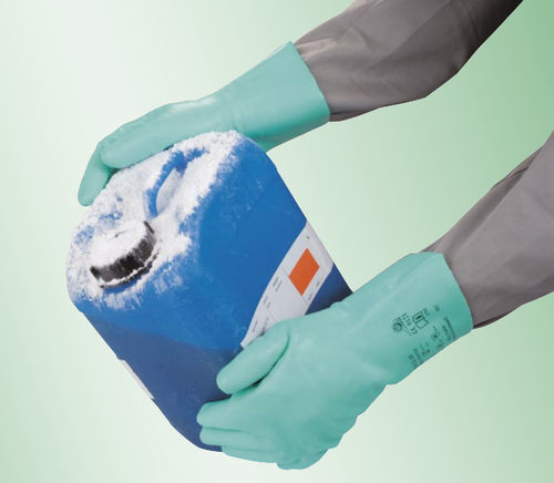 Laborhandschuh - Tricotril® Winter 738 - Kächele Cama Latex - für die Lebensmittelindustrie / für die Erdölindustrie / für die chemische Industrie