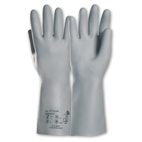 Laborhandschuh - Nitopren® 717 - Kächele Cama Latex - für die Pharmaindustrie / für die chemische Industrie / chemikalienbeständig