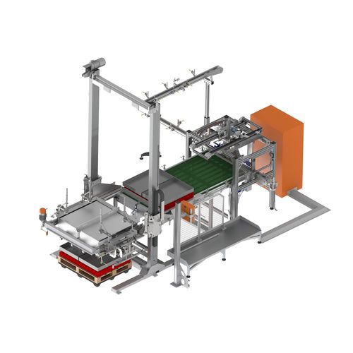 Schichtpalettierer - Productive Systems - Tower / für Kunststoffflaschen / Kanister