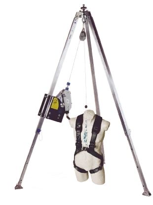 Sicherheitsstativ - EN 360, EN 1496 | TPA-53 - Cresto Safety - mit Fallschutz