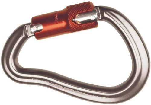 Karabiner mit Verriegelung - Cresto 9669 - Cresto Safety - Aluminium / asymmetrisch
