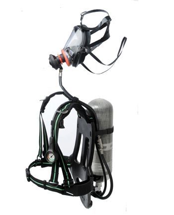Helm mit Atemluftzufuhr - 30 l/min, 62 min | RN/A 1683 C - Spasciani