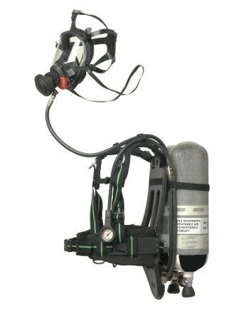 Helm mit Atemluftzufuhr - 30 l/min, 125 min | RN/BN 2683 C - Spasciani