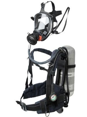 Helm mit Atemluftzufuhr - 6,8 l, 300 bar | RN/A 1683 C FR - Spasciani