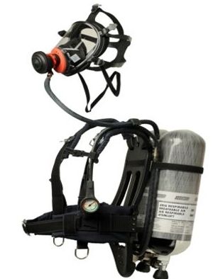 Helm mit Atemluftzufuhr - 30 l/min, 125 min | RN/BN 2683 C FR - Spasciani