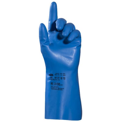 Handschuh für Materialumschlag - Ultranitril 472 - MAPA Professionnel - für Baustellen / für die Lebensmittelindustrie / mechanischer Schutz