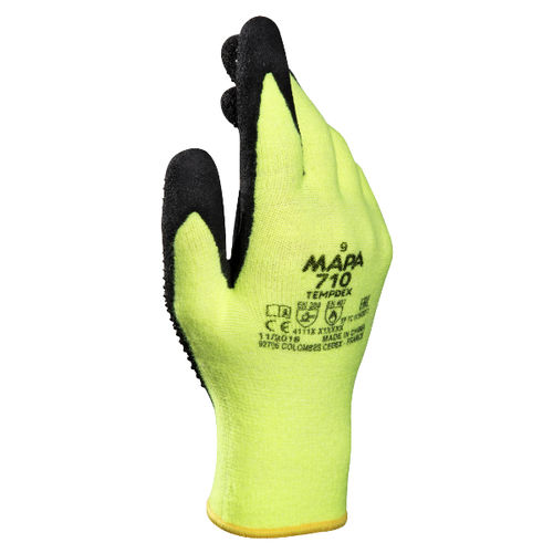 Handschuh für Materialumschlag - Temp-Dex 710 - MAPA Professionnel - für Baustellen / für die Metallindustrie / für die Glasindustrie