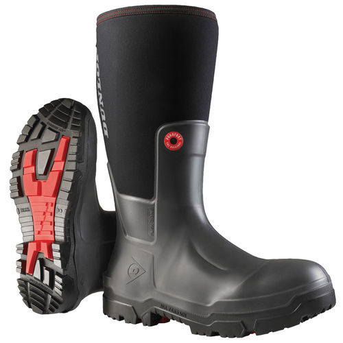 Sicherheitsstiefel für industrielle Nutzung - OD60A93 - Dunlop Hevea (IPF) - wasserdicht / chemikalienbeständig / stichfest