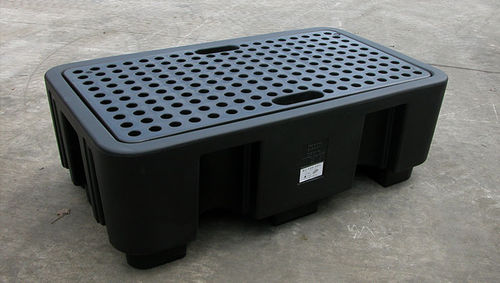 Auffangpalette für 2 Fässer - SJ-100-001, SJ-100-002 - Jonesco - Polyethylen