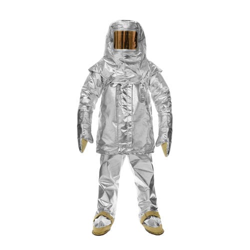 Feuerfester Overall - 700 series - Lakeland Industries - elektrisch isolierend / hitzebeständig / Aluminium