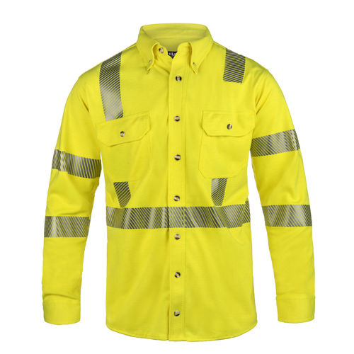 Warnschutz-Hemd - ISHAT29RT - Lakeland Industries - Arbeit / Lichtbogenschutz / Stoff