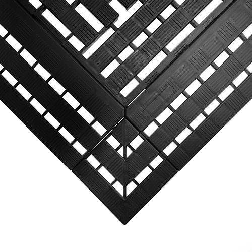 Rutschfeste Matte - WD series - COBA Europe Ltd - modular / Polyethylen / rot