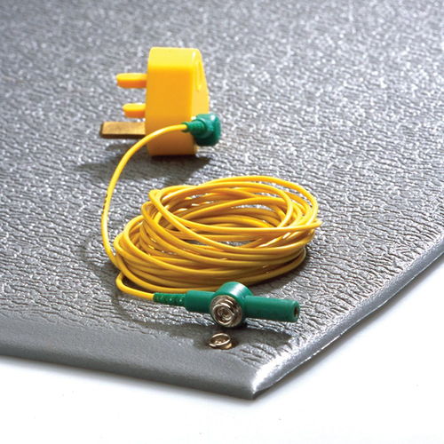Gummimatte - COBAstat® - COBA Europe Ltd - grau