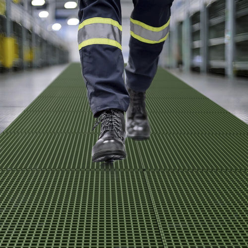 GRP-Gitterrost - GRP0 series - COBA Europe Ltd - Polyester / Stahl / Streugut