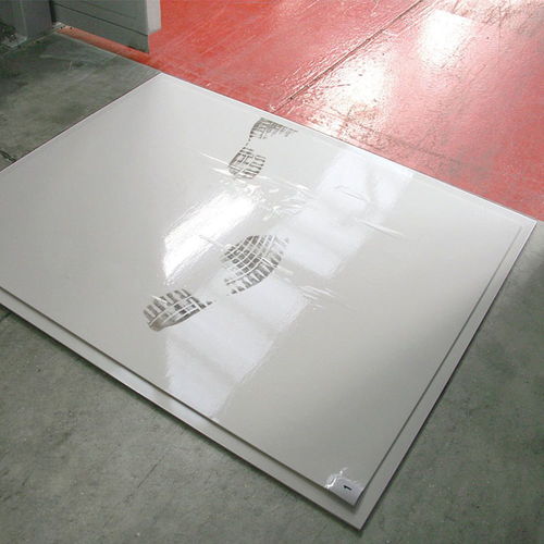 Schutzmatte - WC series - COBA Europe Ltd - Polyethylen / für Reinraum / weiß