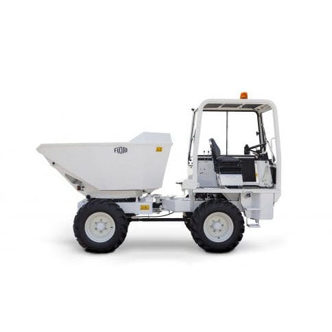 Dumper mit Gummireifen - D 40 - FIORI GROUP S.p.A - Diesel / mit Heckentladung / kompakt