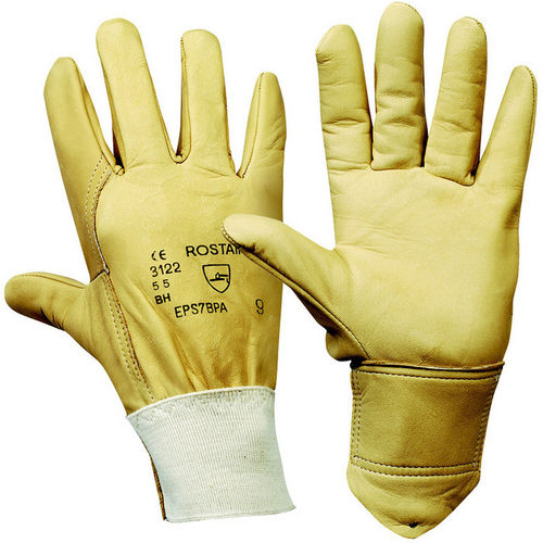 Handschuh für Materialumschlag - EPS7BPA - ROSTAING - für Baustellen / mechanischer Schutz / Leder