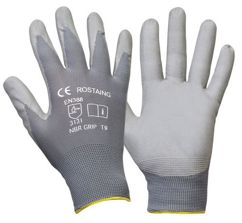 Arbeitshandschuh - NBRGRIP - ROSTAING - für Baustellen / mechanischer Schutz / ölbeständig