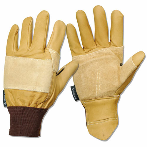 Arbeitshandschuh - FORESTIER - ROSTAING - Schnittschutz / schwingungsdämpfend / Leder