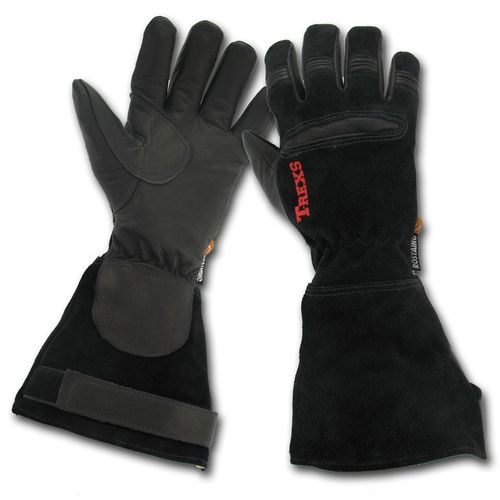 Handschuh für Materialumschlag - TREXSMN  - ROSTAING - feuerfest / Leder / Armschützer