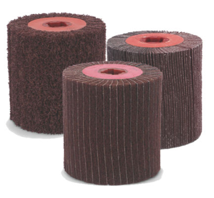 Tuch-Fächerschleifer - Camel Grinding Wheels - Vlies / für Schleifmittelbeschichtungen