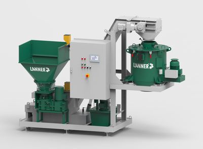 Prozess-Zentrifuge - VETAMAT - Lanner Anlagenbau - für Späne / Reinigung / kompakt