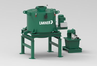 Prozess-Zentrifuge - DS series - Lanner Anlagenbau - für Späne / Reinigung / Entölung