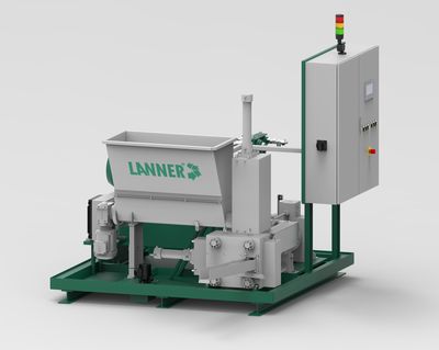 Metallspäne-Brikettierpresse - LB series - Lanner Anlagenbau - für Formschlamm / automatisch