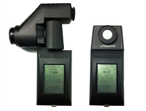 Tragbare Photometer - PR-524 / PR-520 LiteMate - Photo Research, Inc. - automatische Messbereichswahl