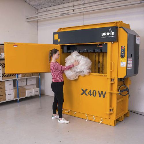 Vertikale Ballenpresse - X40 Wide - Bramidan Balers - mit Frontöffnung / für Karton / für Kunststoff