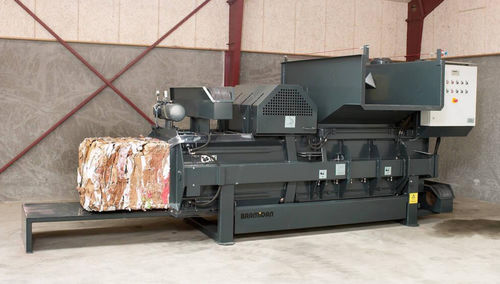 Ballenpresse für Karton - HC40 - Bramidan Balers - für Kunststoff / horizontal / mit oberer Öffnung