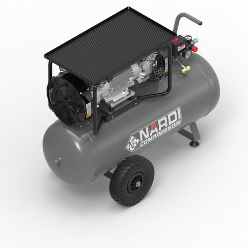 Kolbenkompressor - Extreme 4D 90L  - NARDI COMPRESSORI - Luft / mit Elektromotor / auf Rollen