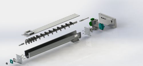 Schneckenförderer - Syntron Material Handling - horizontal / vertikal / schräg