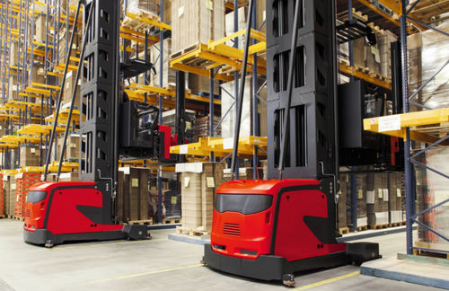 Transport-FTS - VNA - DEMATIC - zum Laden / für Lagerhallen