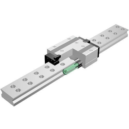 Linearführung mit Rollenkäfig - SRW series - THK - breit / wartungsfrei / mit hoher Gesamtsteifigkeit
