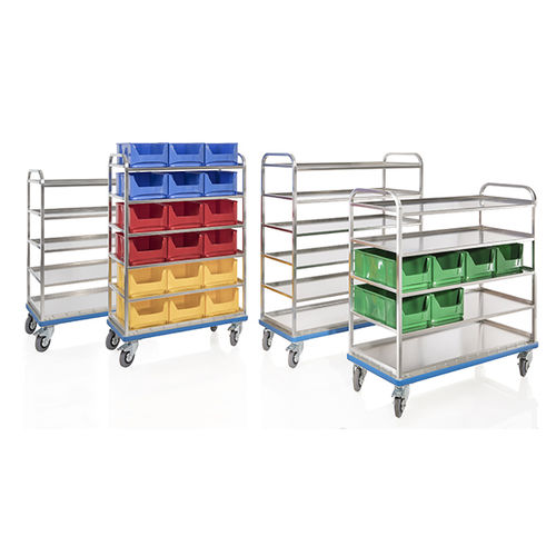 Werkstattwagen - G®-ORG E 2801 - Gmöhling Transportgeräte GmbH - Aluminium / Fachböden / Multifunktion