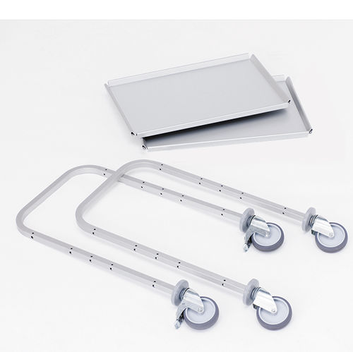 Transportwagen - G®-SERV E 900 series - Gmöhling Transportgeräte GmbH - Aluminium / 3 Ebenen / Multifunktion
