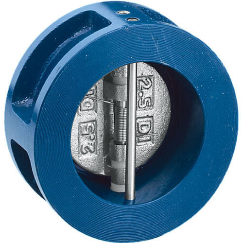 Doppelklappe-Rückschlagventil - 379  - Mival - für Wasser / Zwischenflansch / für Dampf
