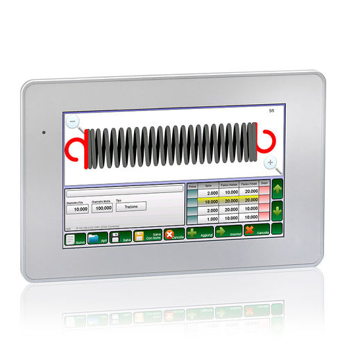 Mensch-Maschine Schnittstelle / mit Touchscreen - HMIS7 - Sipro srl - einbaufähig / 800 x 480 / TFT LCD