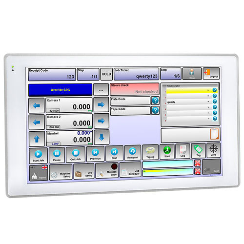Mensch-Maschine Schnittstelle / mit Touchscreen - HMIS15 - Sipro srl - einbaufähig / 1360 x 768 / Android 7.1